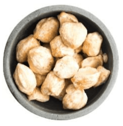 1 A bowl of nuts is shown in this image.